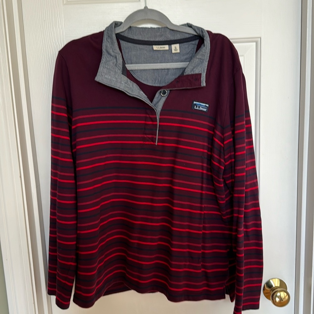 LL Bean 100% Cotton top